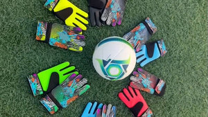 Gants de gardien de but de football en cuir respirant pour l'extérieur, disponibles dans toutes les couleurs, avec double protection du poignet - Product Image 4