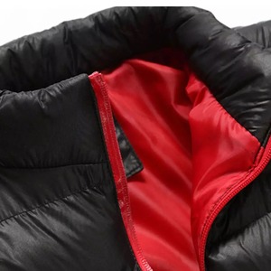 Blouson bombardier rembourré à la mode grande taille blouson bouffant vestes à glissière - Product Image 3