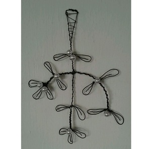 Adorno Navideño Moderno de Hierro Forjado de Alta Calidad con Diseño de Pájaro, Hecho a Mano, para Decoración Navideña Colgante - Product Image 6