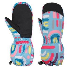 Mitaines de ski et de snowboard personnalisées pour l'hiver, imperméables, thermiques, compatibles avec les écrans tactiles, gants d'extérieur chauds en tissu Oxford pour hommes et femmes - Product Image 1