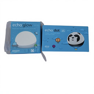 Echo Dot Kids Edition (4th Gen.) Smart <b>Speaker</b> - Panda & Echo glow - Product Image 1