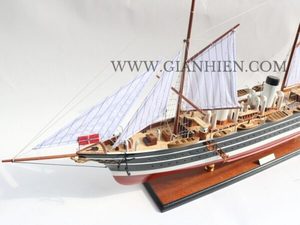El fabricante de Gia Nhien aprueba el diseño personalizado MOQ bajo Modelo de yates imperiales rusos barco alto con alta calidad - Product Image 5