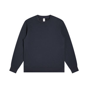 Sweatshirts à manches longues couleur personnalisée de haute qualité pour hommes pulls ras du cou en vrac - Product Image 6