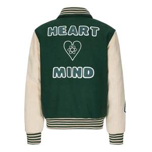 Chaqueta universitaria de lana personalizada de alta calidad para hombre, chaqueta de béisbol de invierno con parche bordado de chenilla con cuello, venta al por mayor - Product Image 5