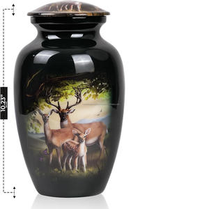 Urne de crémation de cerf pour cendres humaines Adulte Homme et femme-Urne de restes humains Urnes décoratives pour adultes - Product Image 2