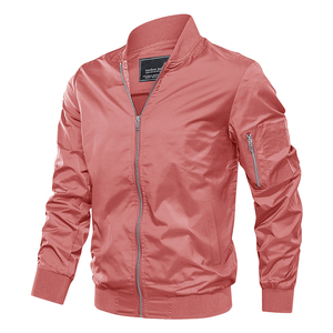 Escalada de montaña primavera otoño chaqueta al aire libre poliéster personalizado a prueba de viento hombres senderismo chaqueta transpirable y duradera - Product Image 1