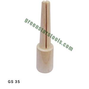 Wooden Spindle Mandrel 4 Inch Tapered and Straight <b>Ring</b> Shaping Tool Jewelry Making Tools Hand Tools for | Item No GS-35 - Product Image 1