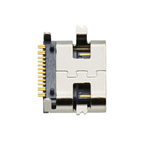 USB Loại C 16 pin Jack SMT + Dip USB 3.0 C thép không gỉ nữ kết nối mà không cần mùa xuân - Product Image 6