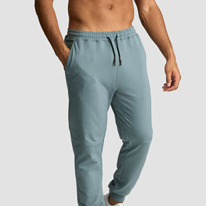 Joggers ligeros para hombre 100% algodón Slim Fit pantalones de chándal estilo casual con cintura media comodidad y estilo diario - Product Image 6