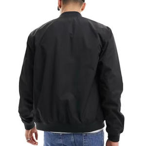 เสื้อแจ็กเก็ตบอมเบอร์สำหรับผู้ชายเสื้อกีฬาผ้าโพลีเอสเตอร์ระบายอากาศขนาดพลัสไซส์กันน้ำ - Product Image 2