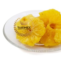 Pittige Zachte Ananas Plakjes Gedroogde Ananas Ring Snack Chili Zout Instant Gedehydrateerd Fruit Moderne Smaak-Heerlijk Gedroogd Fruit