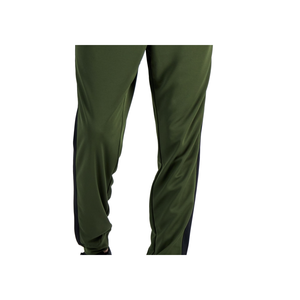 Pantaloni da Jogging in Maglia Verde XL per Uomo, Alla Moda e Antirughe, con Decorazione a Strisce Laterali, Tinti e Lavati Scuro, Motivo Unico - Product Image 6