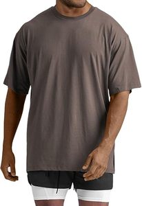 100% algodón Hombres estilo único camiseta 230GSM Heavy Loose Fit algodón jersey Camiseta slim fit moda camisetas - Product Image 6