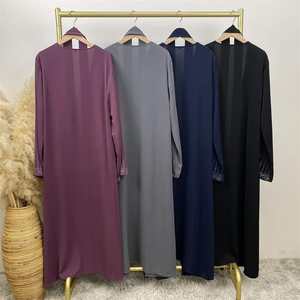 ชุดฮิญาบมุสลิมแบบดั้งเดิมระบายอากาศได้สำหรับผู้หญิงเสื้อผ้ามุสลิมบริการออกแบบโลโก้ได้ตามต้องการ - Product Image 3