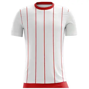加大码足球服面板工作O领舒适透气高品质足球服运动衫