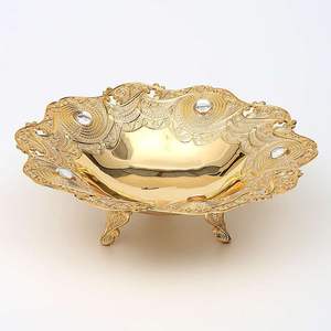 Tazón de chocolate de metal martillado artesanal único adecuado para bodas, fiestas, centro de mesa decorativo festivo, servicio en el hogar - Product Image 6