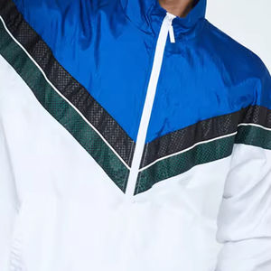 Ropa de entrenamiento para correr, chándales de nailon para hombre, chaqueta, pantalones, chándal, conjunto de traje cortavientos para hombre, conjunto de dos piezas de longitud completa - Product Image 4