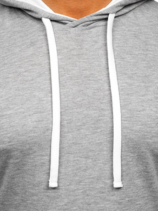 Sweat à capuche à manches courtes en coton tricoté pour homme haute performance Logo personnalisé Respirant Motif uni Cordon de serrage Automne Coupe régulière - Product Image 2