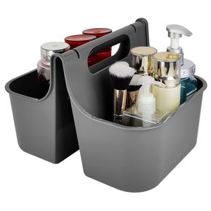 Organizer da Bagno Portatile in Plastica, Dimensioni Ideali per Dormitorio/Università, Borsa per Accessori da Bagno con Drenaggio Rapido - Product Image 2