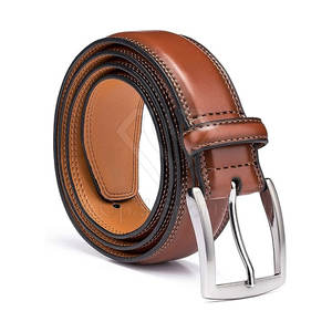 Ceinture en cuir pour hommes avec logo personnalisé OEM Production haute qualité prix d'usine vente en gros - Product Image 2