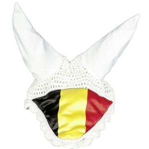 Cotton Horse Ear Net Fly Veil Customizable Horse Accessories Equestrian Equipment - Product Image 1