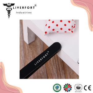 Pince à épiler en acier inoxydable, pointe pointue, couleur noire, épilation à épiler, tondeuse à poils fins, soins de beauté du visage - Product Image 4