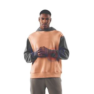 Sudadera con Capucha de Invierno para Hombre, Estilo Hip Hop, 100% Algodón, Talla Grande, con Logotipo Personalizado Estampado - Product Image 1