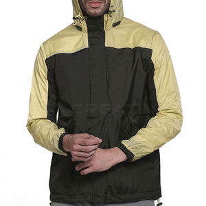 Chaquetas Impermeables y Cortavientos con Capucha, Reflectantes y Delgadas, Servicio OEM Personalizado para Trabajadores de la Construcción - Product Image 1
