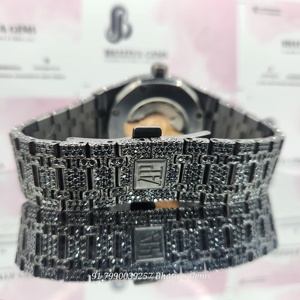 Marca Iced Out Moissanite Watch Hip Hop Iced Out Watch para hombres Reloj de acero inoxidable a precio de venta al por mayor - Product Image 6