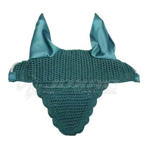 Bonnet d'oreille de cheval souple pour protection contre les mouches Filet respirant et confortable pour l'équitation et l'entraînement - Product Image 4