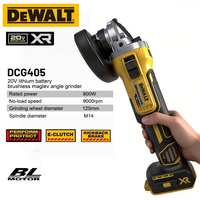 Offre Spéciale : Meuleuse d'Angle Sans Fil DEWALT DCG405 XR 20V – Remise sur la Commande, Économique pour la Construction, Moteur Brushless
