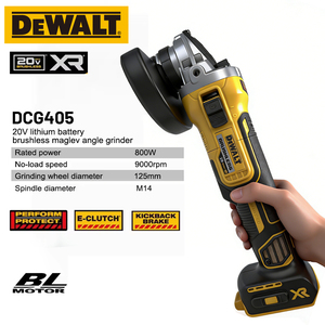 เครื่องเจียรไฟฟ้าไร้สาย DEWALT DCG405 20V ลดราคาสุดคุ้มสำหรับงานก่อสร้าง เครื่องเจียรมุมแบบไร้แปรงถ่าน - Product Image 2