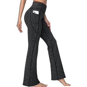 Legging sin costuras para mujer, cintura alta, realce de glúteos, pantalones deportivos elásticos para yoga y correr - Product Image 1