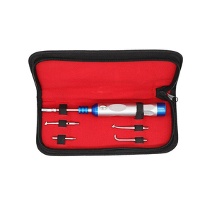 Pistolet de dissolvant de couronnes dentaires automatique pratique Cinq accessoires en acier inoxydable Base manuelle Instruments chirurgicaux Retrait de couronne - Product Image 1