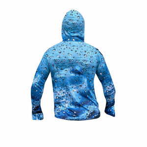 Sudaderas CON CAPUCHA DE PESCA UPF 50 impermeables transpirables de moda para hombre con logotipo personalizado Impresión digital - Product Image 2