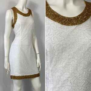 Sin mangas para damas elegante fiesta estilo Hada caliente y sexy manga vestido noche lentejuelas PARA CENA y el Club - Product Image 3