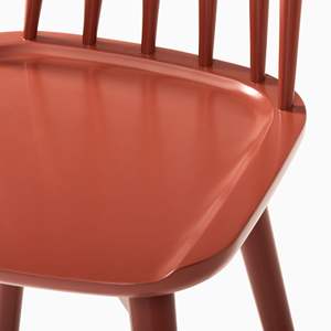 Chaise de salle à manger moderne du milieu du siècle en bois massif cadre peint meubles de banquet d'intérieur pour hôtel et restaurant pour une utilisation en appartement - Product Image 4