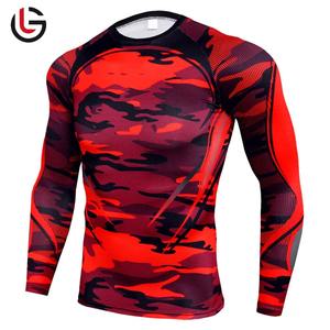 Concevez votre propre style hommes Rash Guard imprimé Logo protéger le corps Rash Guard respirant grande taille Rash Guard pour hommes - Product Image 1