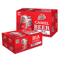 Cerveza Fuerte, Cerveza Lager y Cerveza Alcohólica - Edición en Lata Elegante de la Cerveza Camel para Mercados Globales