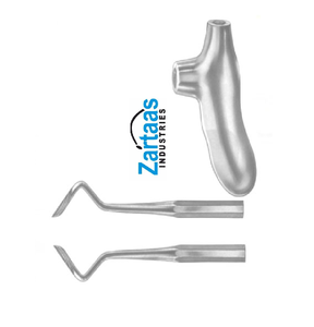 Elevadores de Punta de Raíz de Acero Inoxidable de Alta Calidad KOPP fig 35 Fabricante y Exportador de Instrumentos Dentales - Product Image 6