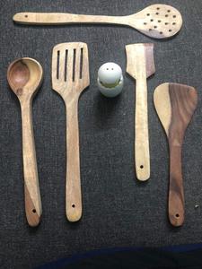 Awesome Spatula <b>Set</b> Non Stick Cooking <b>Spoons</b> <b>Wooden</b> For Kitchen Crockery <b>Set</b> Of 5 <b>Spoon</b> kitchenware Dinner Serving Tabletop <b>set</b> - Product Image 2
