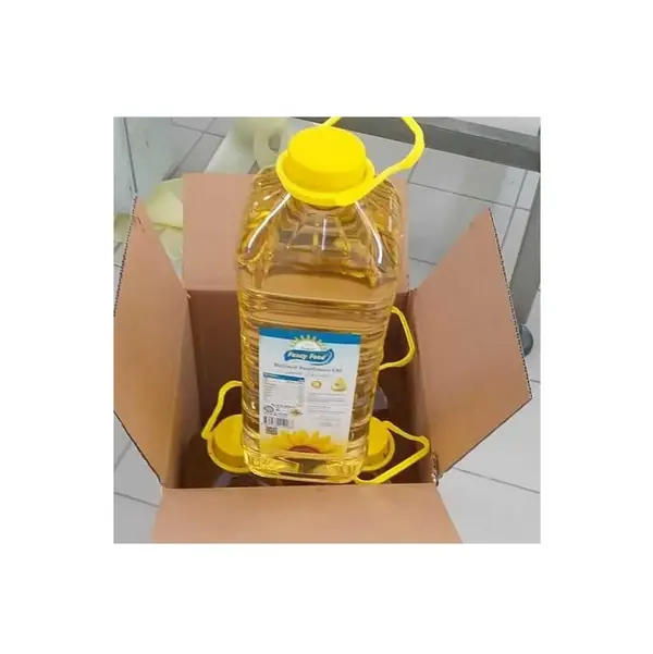 1L और 5L बोतलों की मानक पैकेजिंग के साथ बिक्री के लिए परिष्कृत सूरजमुखी खाना पकाने का तेल