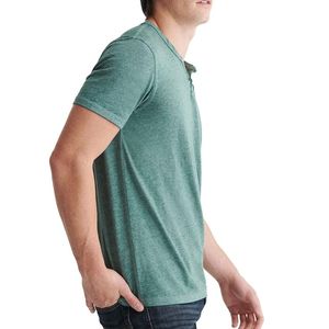 Ensembles de shorts pour hommes en gros de qualité supérieure OEM/ODM | T-shirt d'été décontracté de couleur unie + short 2 pièces - Product Image 3