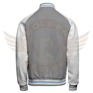 Chaqueta de Invierno Unisex de Alta Calidad, Satén, Bordado Personalizado, Estilo Hip Hop Varsity, Reversible, Transpirable, Impermeable y Resistente al Viento - Product Image 2