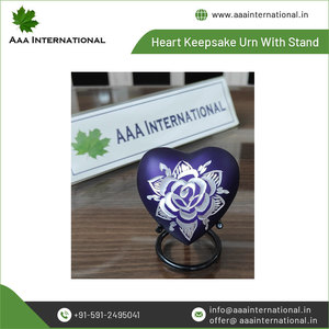 Urna en forma de corazón para adultos, recuerdo de Material de aluminio 100%, diseño moderno aplicable, para compradores globales - Product Image 6