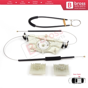 Bwr5065 điện cửa sổ điều chỉnh sửa chữa thiết lập phía sau bên phải cho Touareg MK1 7L <span class=keywords><strong>Porsche</strong></span> <span class=keywords><strong>Cayenne</strong></span> 9PA <span class=keywords><strong>955</strong></span> 957 2002-2010 bross phụ tùng ô tô - Product Image 3
