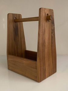 Cesta de Almacenamiento de Madera para Exteriores - Product Image 1