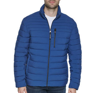 Chaqueta de invierno personalizada para hombre, cortavientos de burbujas de alta calidad, venta al por mayor - Product Image 1