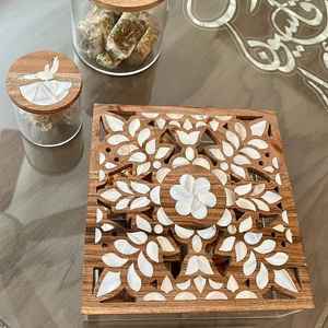 Premium Mother of Pearl Acrylic Candy & Dessert Box Ramadan Iftar Gift Edition - Product Image 4