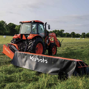 Tracteur diesel d'occasion Kubota série M5N (M5N-092, M5N-091) 4x4 spécial vignoble et verger, équipement agricole, vente en gros, export - Product Image 2